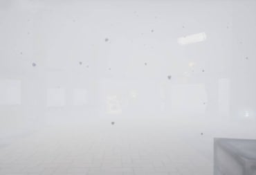 Abiotic Factor Weather Guide - Cover Image the Cafeteria Security Office Covered in Fog