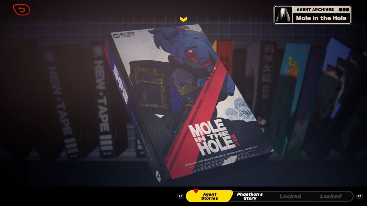 Selecting the Agent Stories option, featuring a book icon.