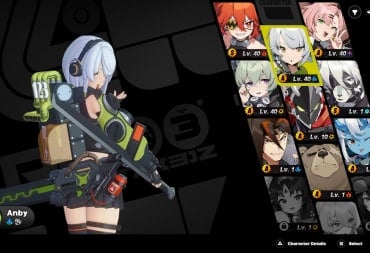 Anby in the Agent Tab of Zenless Zone Zero