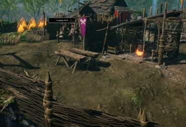 Aska Cooking and Food Guide - Cover Image Crock Pot Under a Lit Fire in a Village