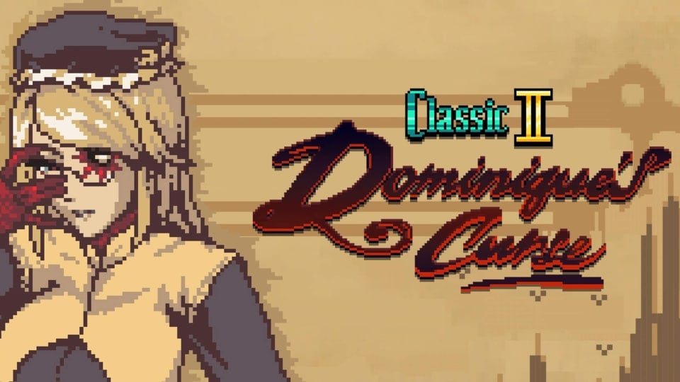 Retro-style artwork of the Bloodstained: Ritual of the Night Classic 2 DLC