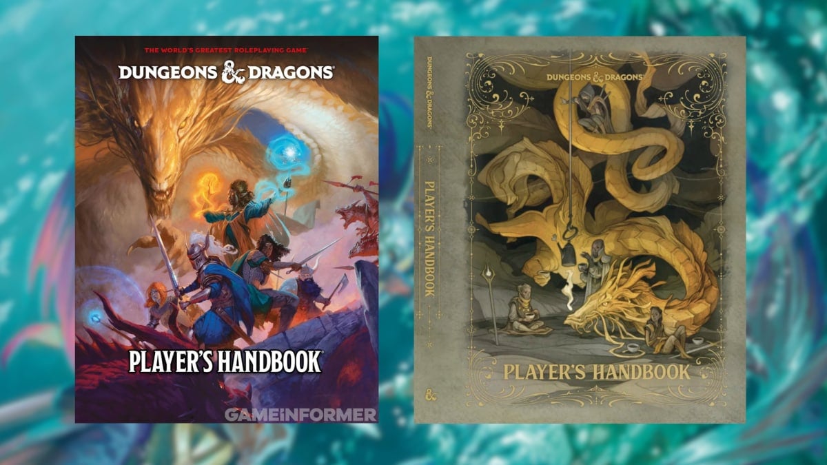 The Dungeons & Dragons Players Handbook 2024 covers