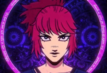 Faye, the main character of Demonschool, in close-up