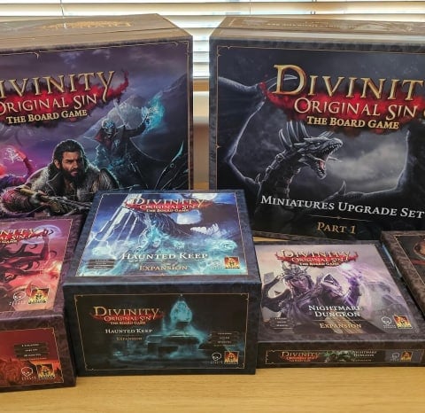 Divinity Original Sin the Board Game Expansions