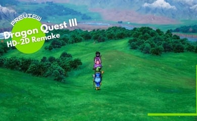 Header image for Dragon Quest III HD-2D Remake by Square Enix. 