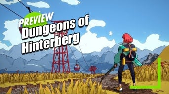 Dungeons of Hinterberg featuring the title character, Luisa.