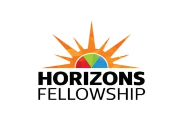 The logo of the GAMA Horizons Fellowship program on a white background