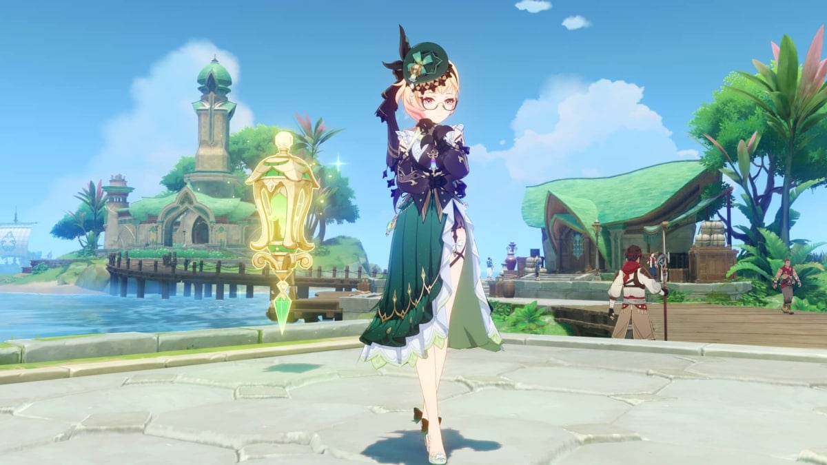 The new perfumer character Emilie in Genshin Impact Version 4.8
