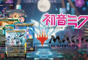 Artwork for the Magic The Gathering Secret Lairs x Hatsune Miku Summer Superdrop