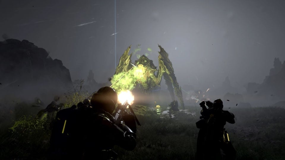 Helldivers 2 Bile Titan 
