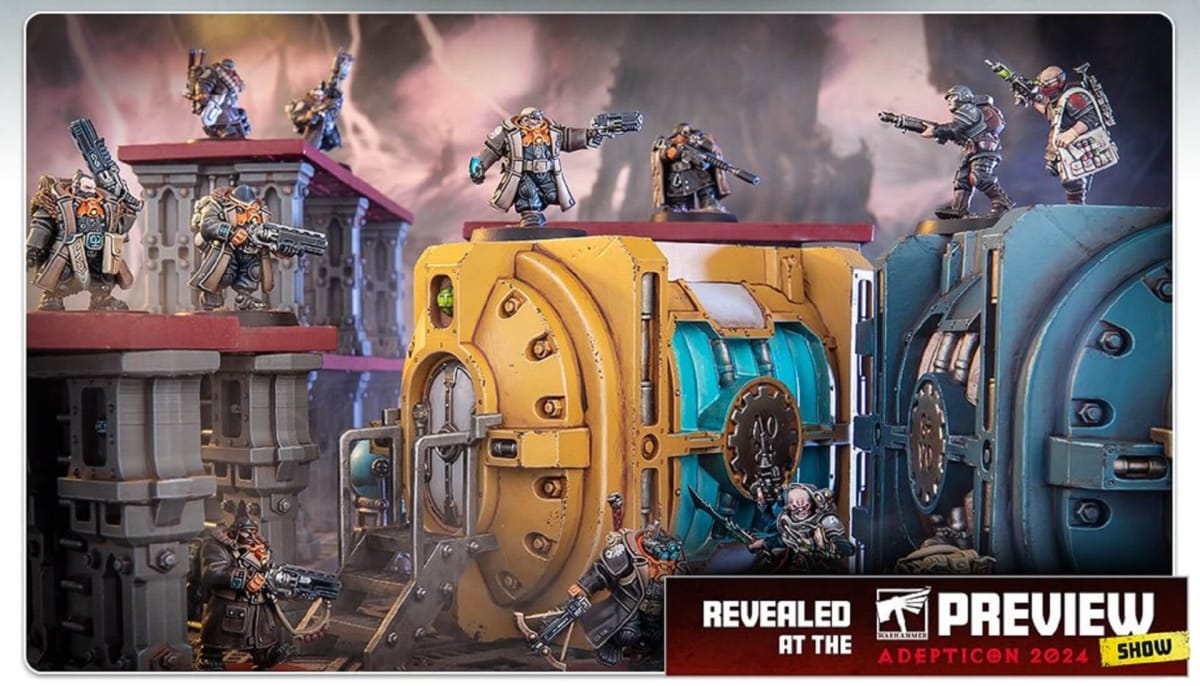 The Brood Coven battle against the Hernkyn Yaegir in Kill Team Termination.