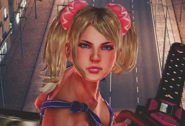 Juliet Starling with her chainsaw in Lollipop Chainsaw RePOP