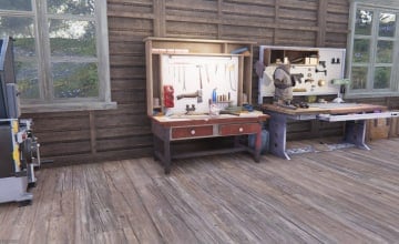 Once Human Resources Guide - Cover Image Crafting Benches Inside of a House
