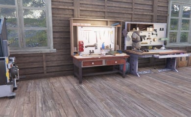 Once Human Resources Guide - Cover Image Crafting Benches Inside of a House