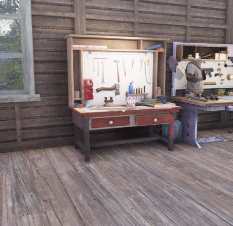 Once Human Resources Guide - Cover Image Crafting Benches Inside of a House
