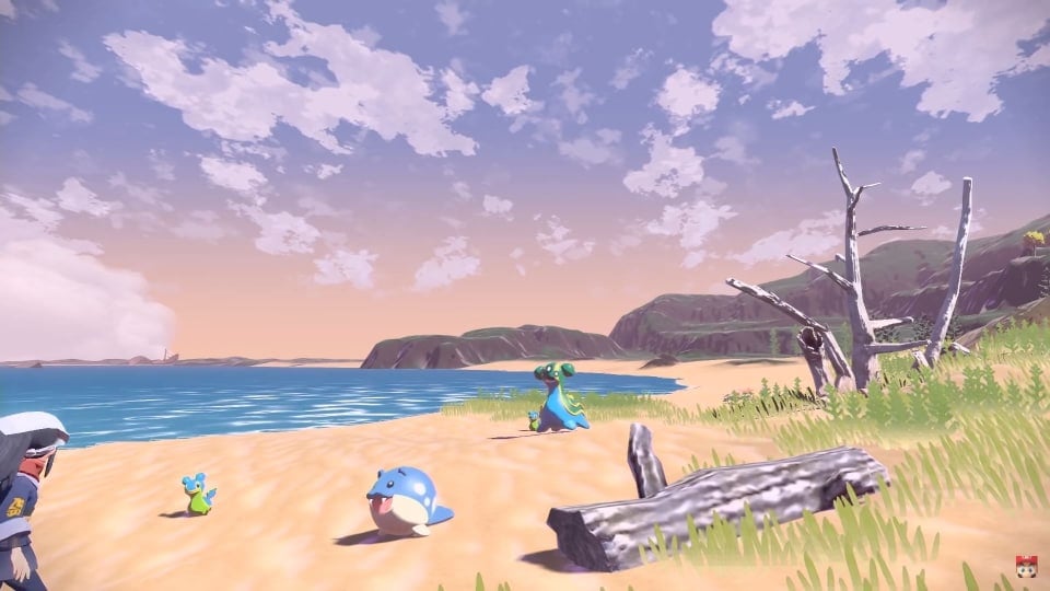 Cobalt Coastlands and Pokemon in Pokemon Legends Arceus 