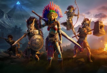 Tribespeople in artwork for Soulmask