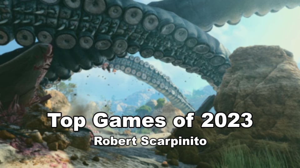 The landscape of Baldur's Gate 3 covered in mind flayer tentacles
