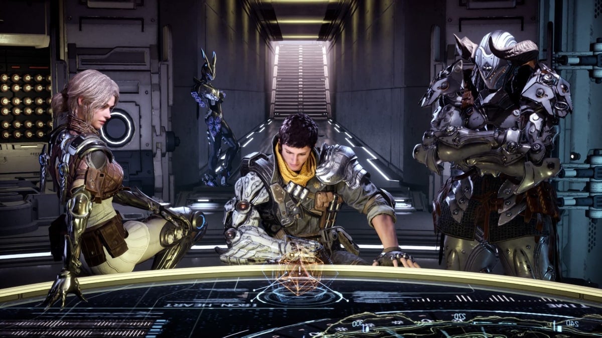 A choice of Descendant in the beginning of The First Descendant.