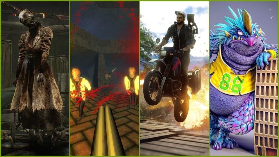 Images of Dead by Daylight, New Blood's Dusk, Just Cause 4, and Project Tanaka, summing up the week in gaming business