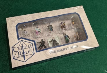 The Wizkids Critical Role The Mighty Nein Miniatures boxed up
